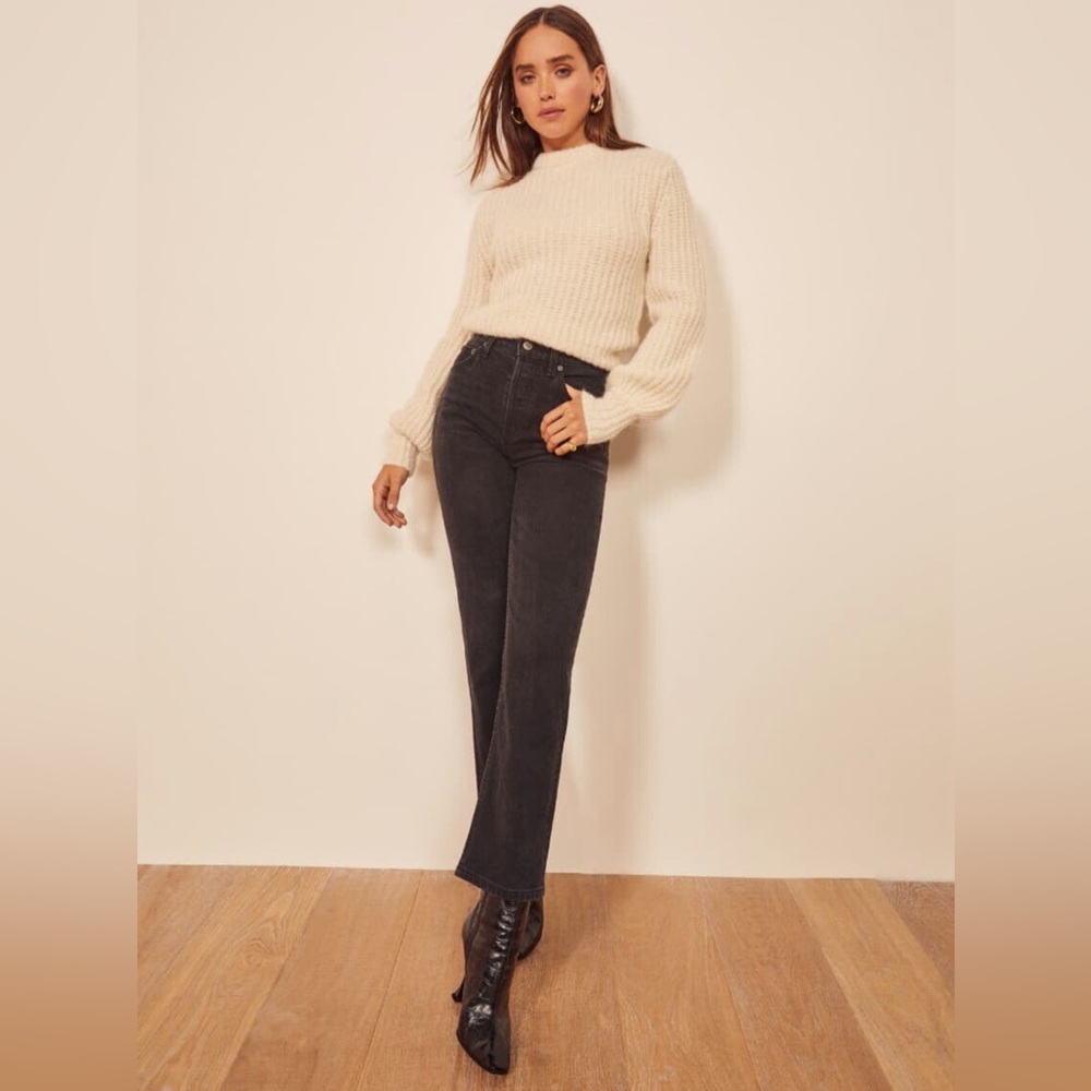 Reformation Juliet High Straight Relaxed Jean Size 25 Erie Wash